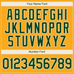 Grün-Weiß-Gold-Trikot Authentic Baseball Custom