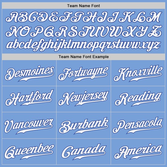 Baseball Split Light Authentic Blau-Royal Fashion Weiß Jersey Custom