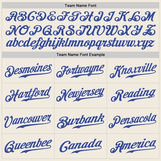 Red-Royal Baseball Custom Authentic Cremefarbenes Trikot