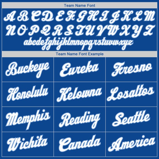 White-Light Jersey Baseball Royal Rib-Strick Custom Blue Authentic Throwback Shirt