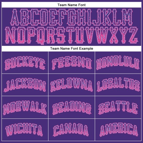 Custom Jersey Blau Baseball Fashion Lila Authentic Drift Pink-Light