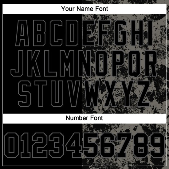 Grau Schwarz Stahl 3D Schädel Jersey Authentische Custom Baseball Mode