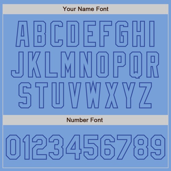 Baseball Split Light Authentic Blau-Royal Fashion Weiß Jersey Custom