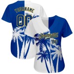 Kokosnuss-Muster 3D-Design Jersey Authentische benutzerdefinierte Hawaii Baseball Bäume