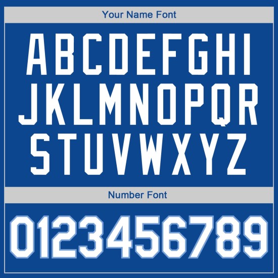 White-Light Jersey Baseball Royal Rib-Strick Custom Blue Authentic Throwback Shirt