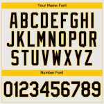 Weiß-Schwarz-Gold Authentic Custom Baseball Jersey