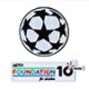 25–26 UCL-Sternball + 10-jähriges Jubiläum UEFA-Stiftungsabzeichen-Set  + €6,00 
